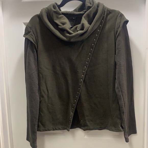 Paulo Magic Sweater size 2 Olive - Picture 4 of 9